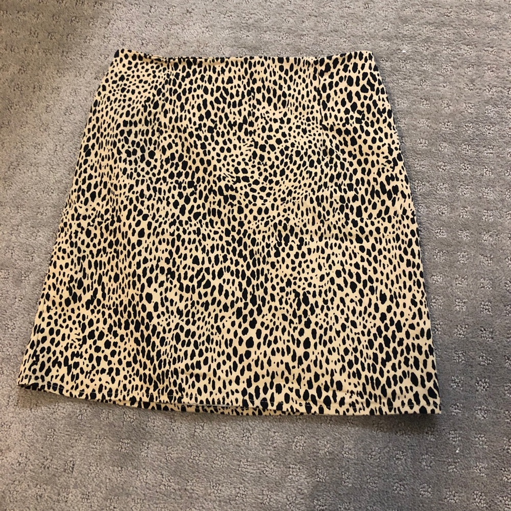 Brandy Melville Cheetah Skirt